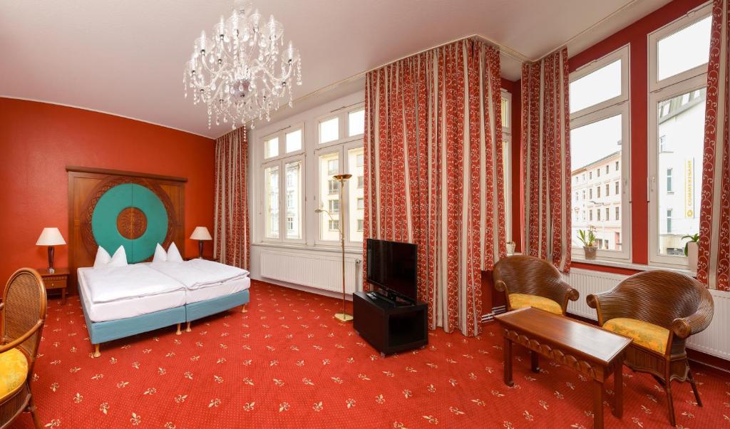 Altstadthotel Am Theater Cottbus Chambre photo